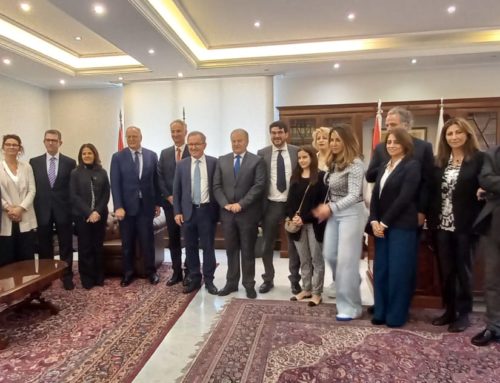 SRDB RENCONTRE Me NADER GASPARD, BÂTONNIER DE L’ORDRE AVOCATS DE BEYROUTH