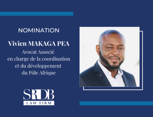 SRDB LAW FIRM RENFORCE SON POLE AFRIQUE AVEC L’ARRIVÉE DE ME VIVIEN PEA MAKAGA